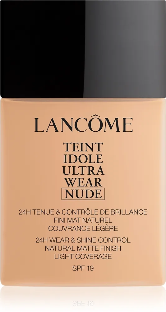 Lancôme Teint Idole Ultra Wear Nude Lätt mattifierande foundation Skugga 021 Beige Jasmin 40 ml