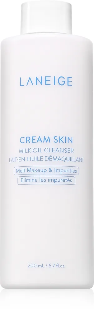 LANEIGE Cream Skin Rengörande och sminkborttagande lotion Med olja 200 ml