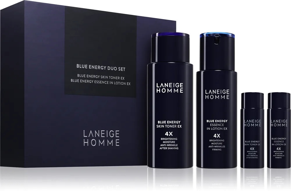 LANEIGE Homme Blue Energy Duo Set lahjasetti miehille