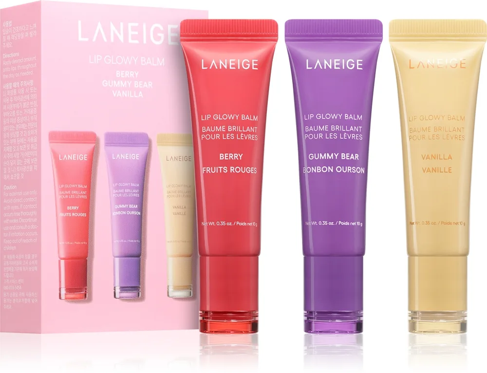 LANEIGE Lip Glowy Balm Läppbalsam Ekonomiförpackning