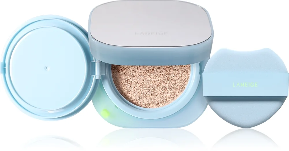 LANEIGE Neo Cushion Mewy kiinteä meikkivoide + täyttöpakkaus sävy 17N Natural Vanilla 2x15 g