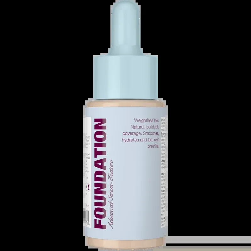Lantz Cph Advanced Serum-Texture Foundation 28 ml - FO01 Light Sand