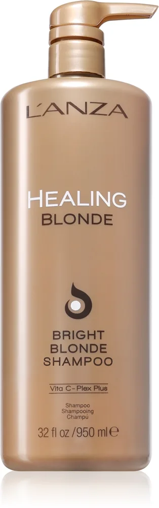 L'anza Healing Blonde Bright Blonde Shampoo Shampoo til lyst hår 1000 ml