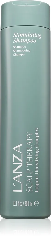 L'anza Healing Nourish Stimulating energisoiva shampoo hennoille, oheneville ja hauraille hiuksille 300 ml