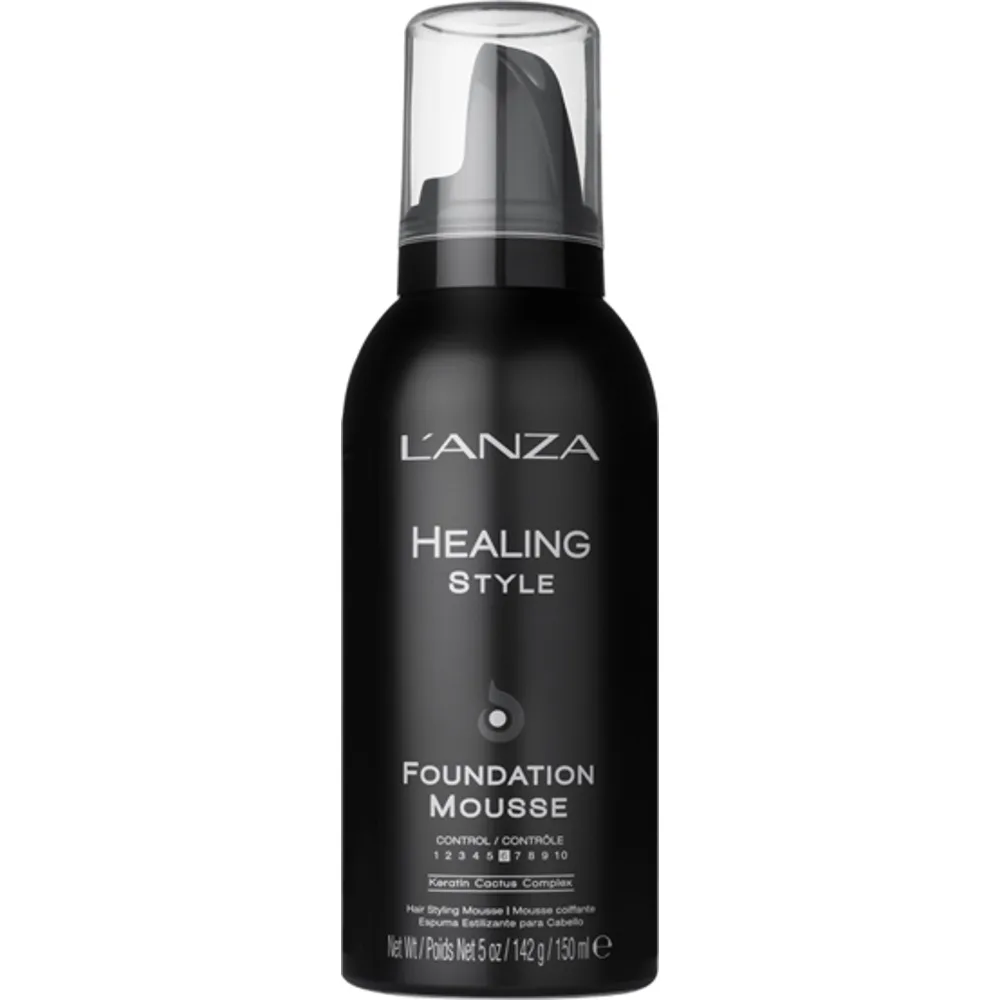L'anza Healing Style Foundation Mousse hiusvaahto sileään muotoiluun ja volyymiin 150 ml
