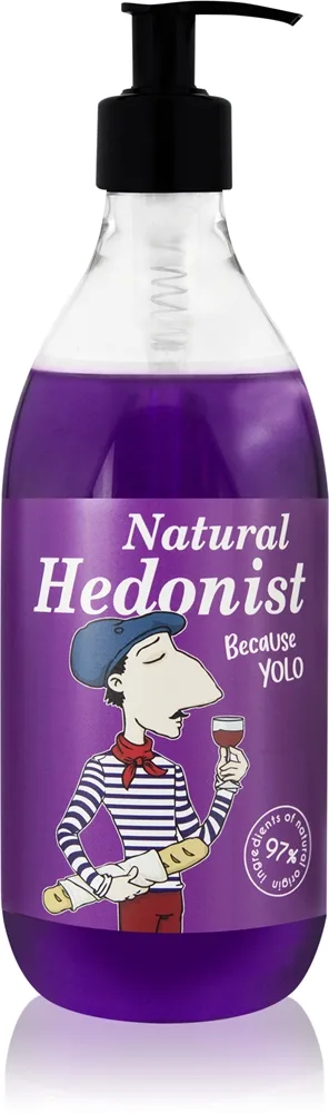 LaQ Shots! Natural Hedonist Uppfriskande dusch-gel 500 ml