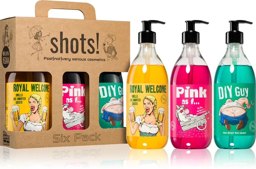 LaQ Lahjapakkaus suihkugeelit Royal Welcome 3X500 ml