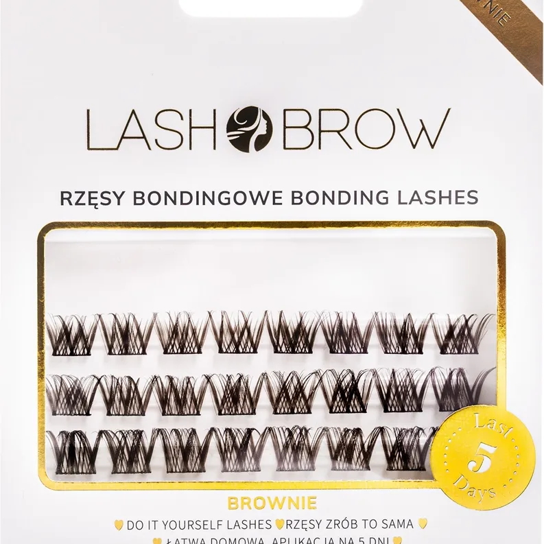 Lash Brow Bonding Eyelashes vippebuketter til at lime på Drama Queen Brownie 1 stk.