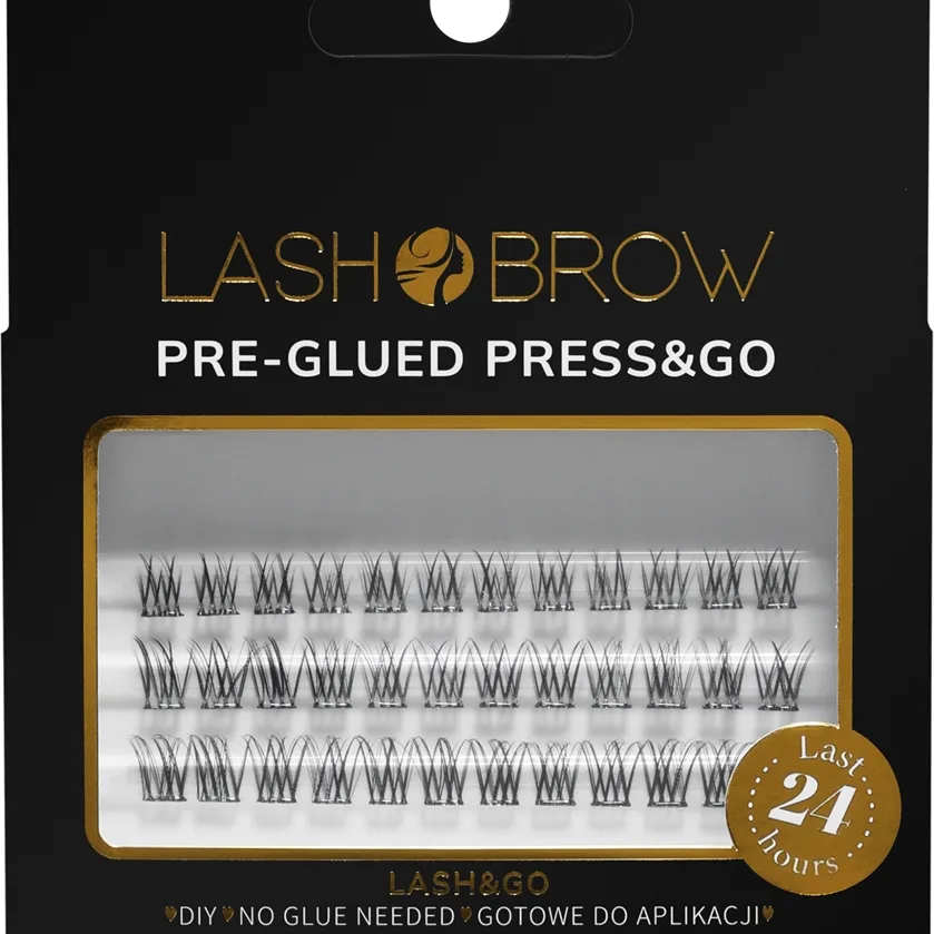 Lash Brow Press&Go Self-Adhesive Eyelashes itseliimautuvat tupsuripset Daily Natural 1 kpl
