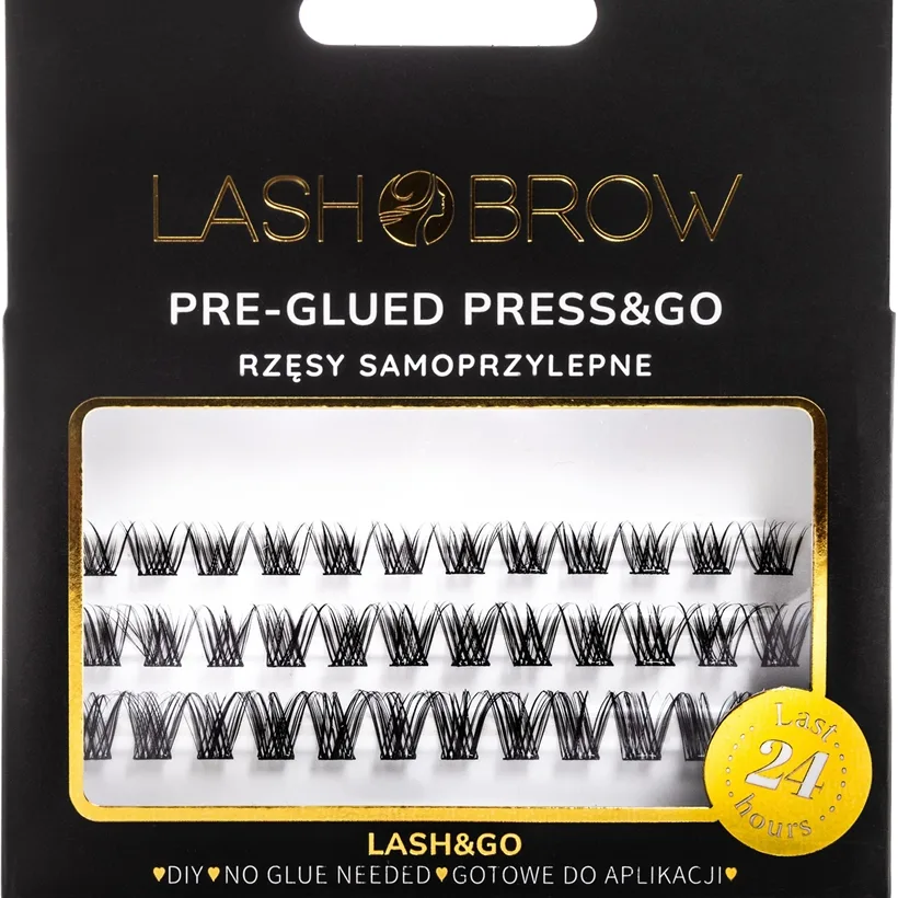 Lash Brow Press&Go Self-Adhesive Eyelashes selvklæbende vippeklynger Everyday 1 stk.