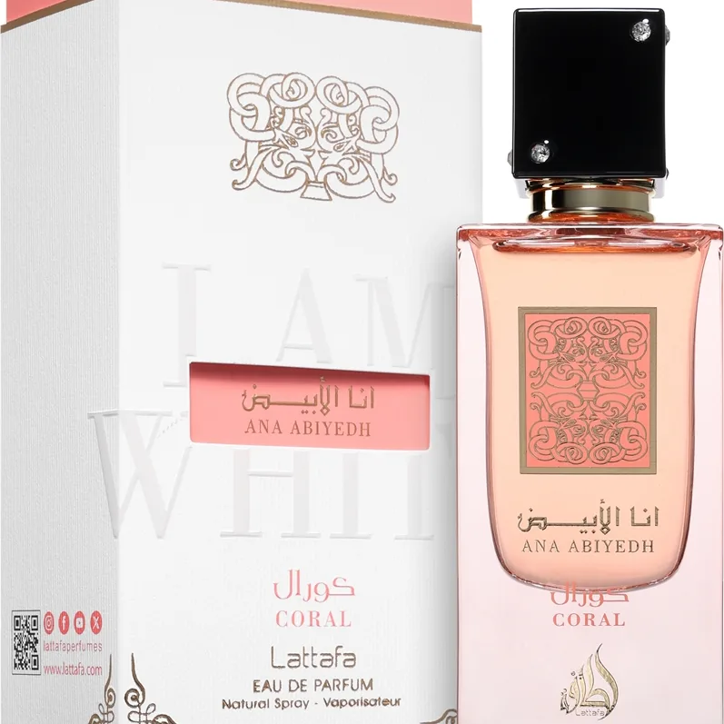 Lattafa Ana Abiyedh Coral Eau de Parfum Unisex 60 ml