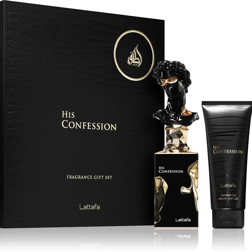 Lattafa His Confession Presentförpackning för män 1 st.