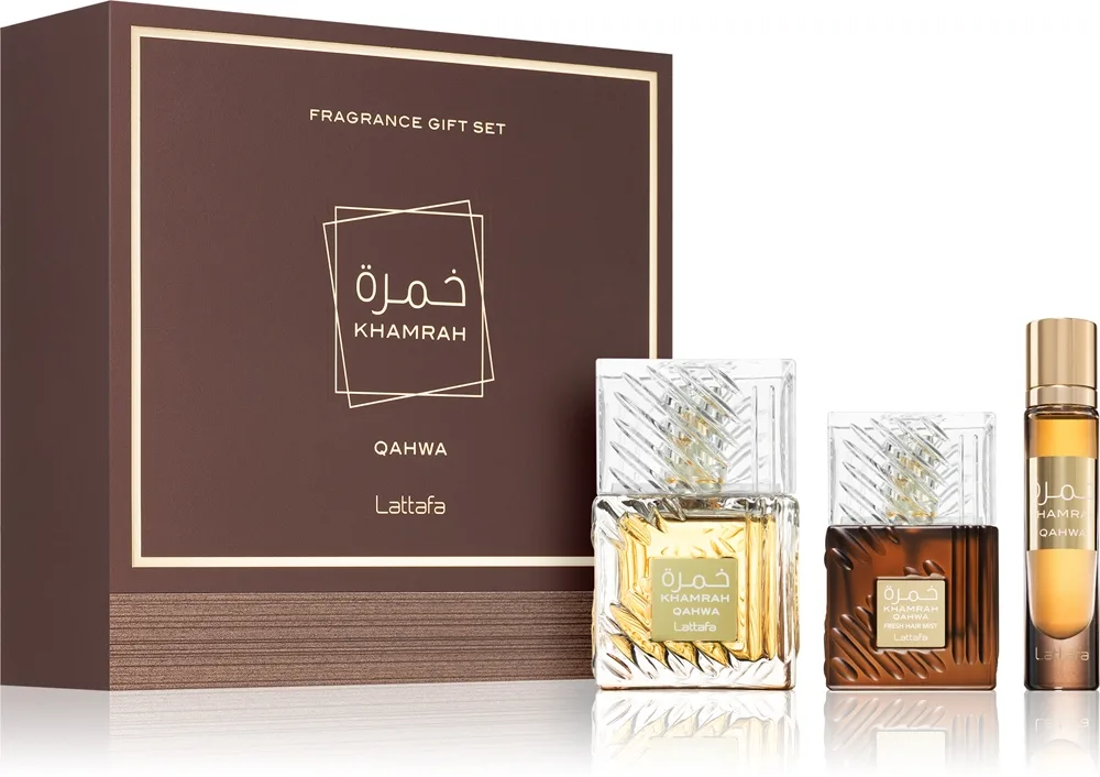 Lattafa Khamrah Qahwa lahjasetti unisex 1 kpl