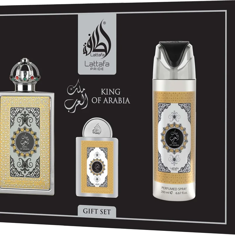 Lattafa King Of Arabia Presentförpackning för män 1 st.