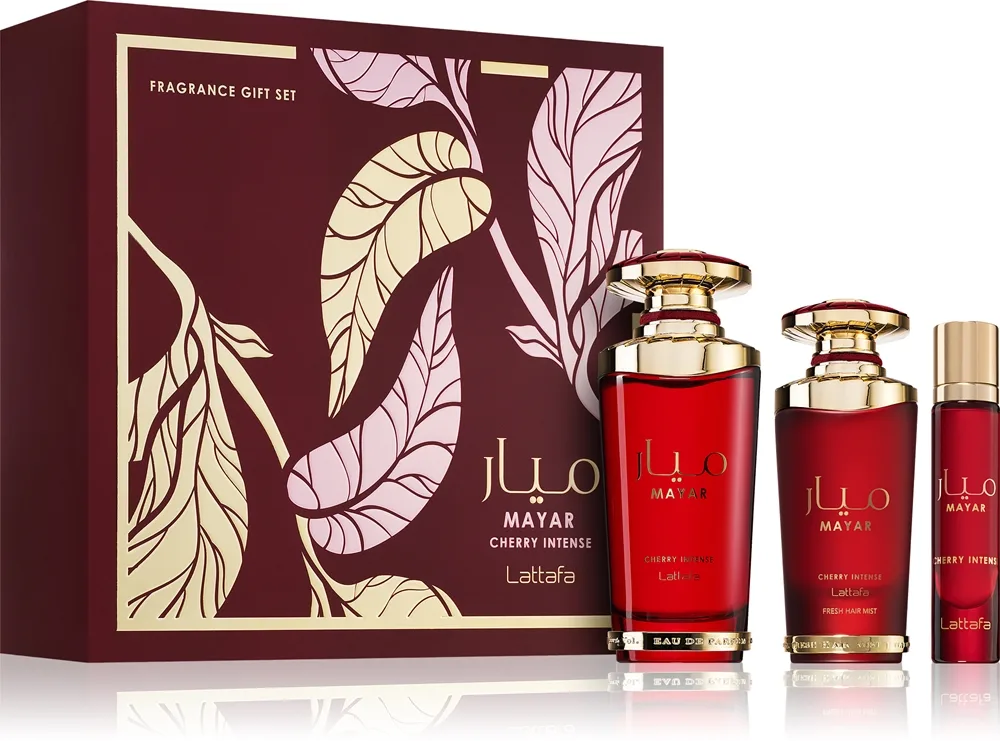 Lattafa Mayar Cherry Intense Presentförpackning Unisex 1 st.