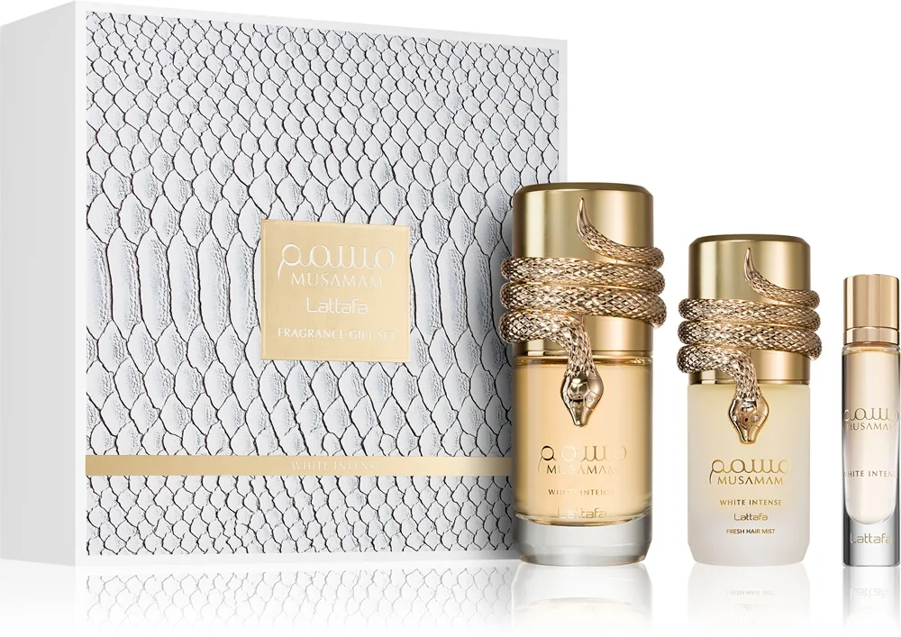 Lattafa Musamam White Intense Presentförpackning Unisex 1 st.