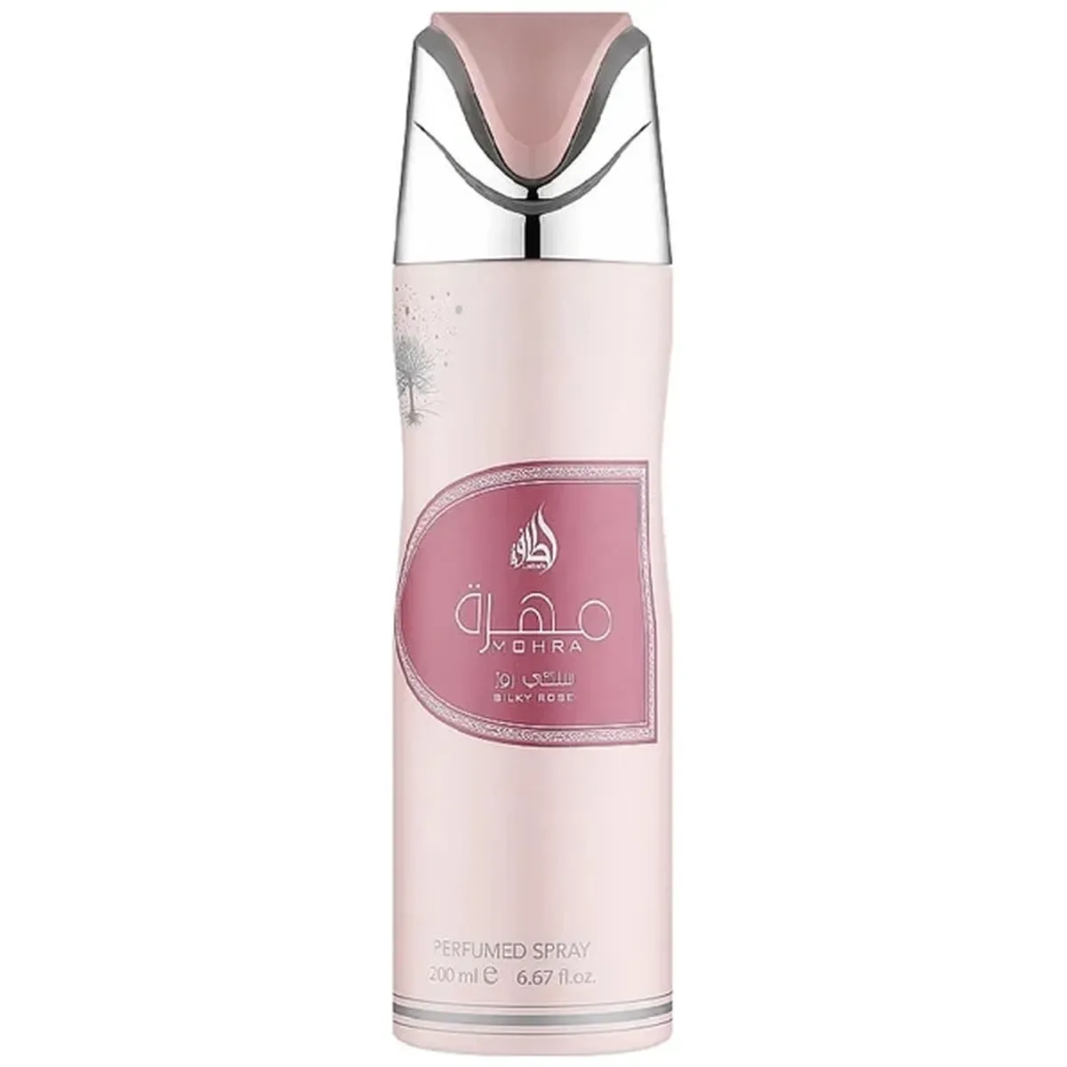 Lattafa Perfumes Mohra Silky Rose Deodorant Spray 200ml