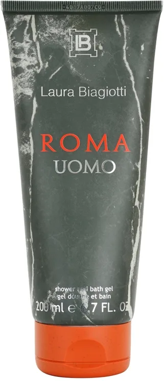 Laura Biagiotti Roma Uomo for men Duschtvål för män 200 ml
