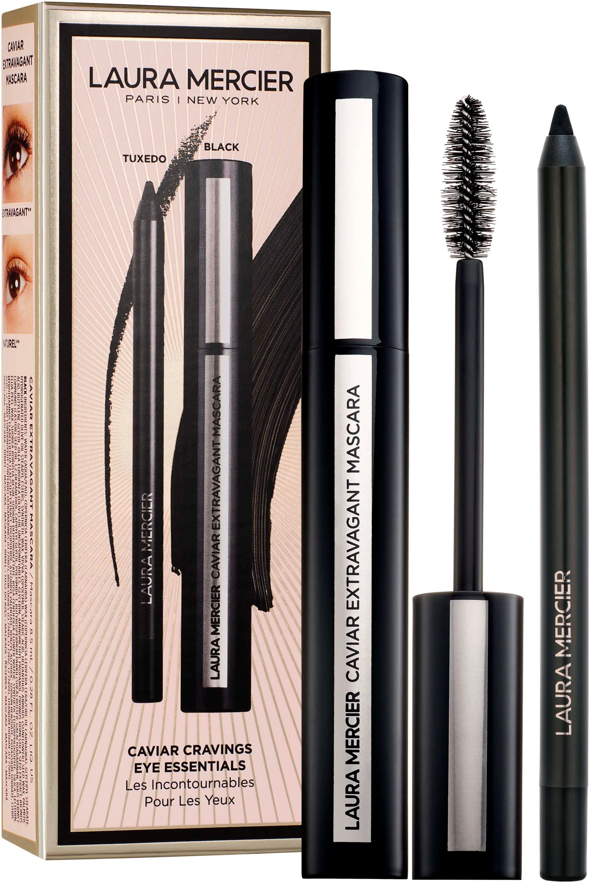 Laura Mercier Holiday Set Caviar Cravings Eye Essentials