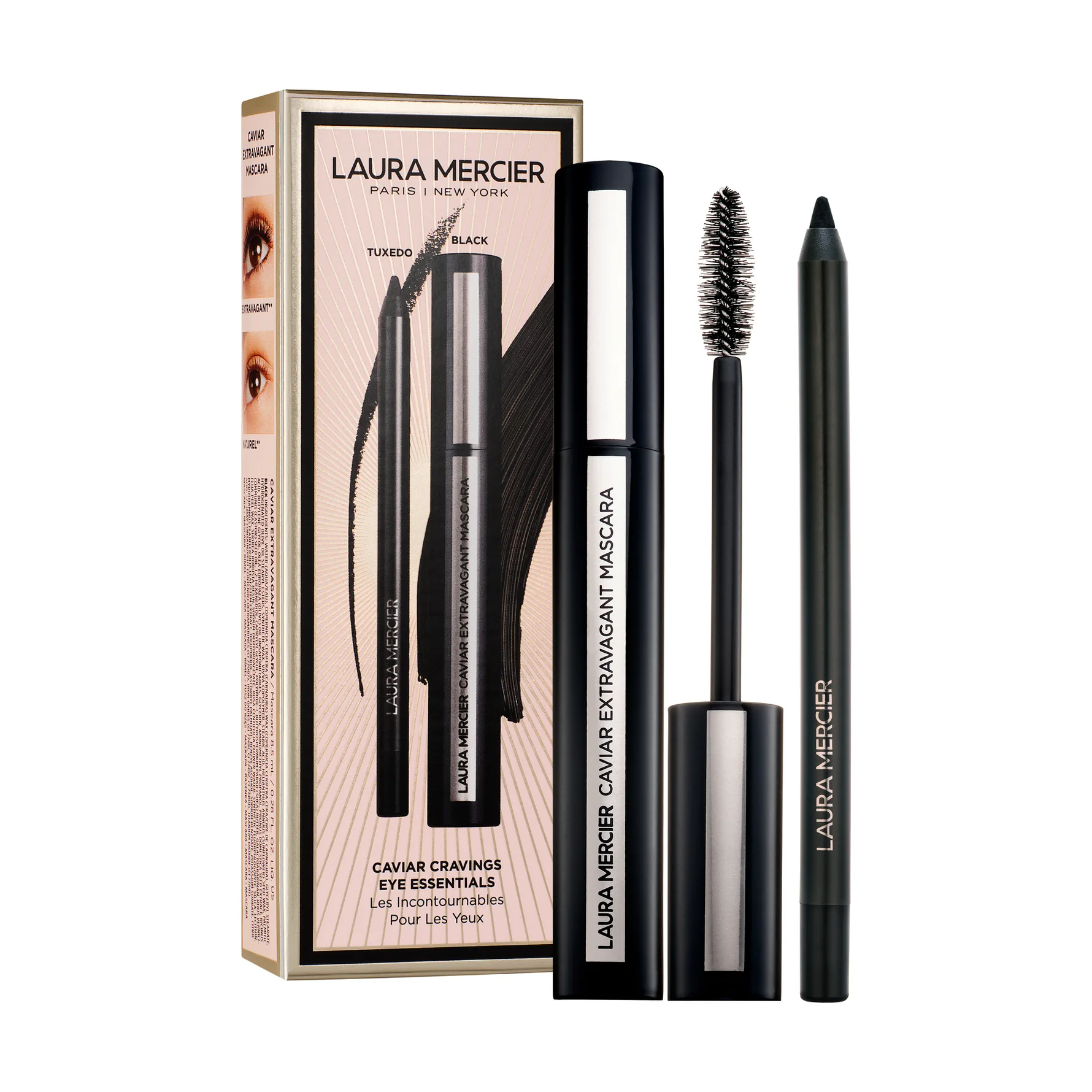 Laura Mercier Holiday Set Caviar Cravings Eye Essentials