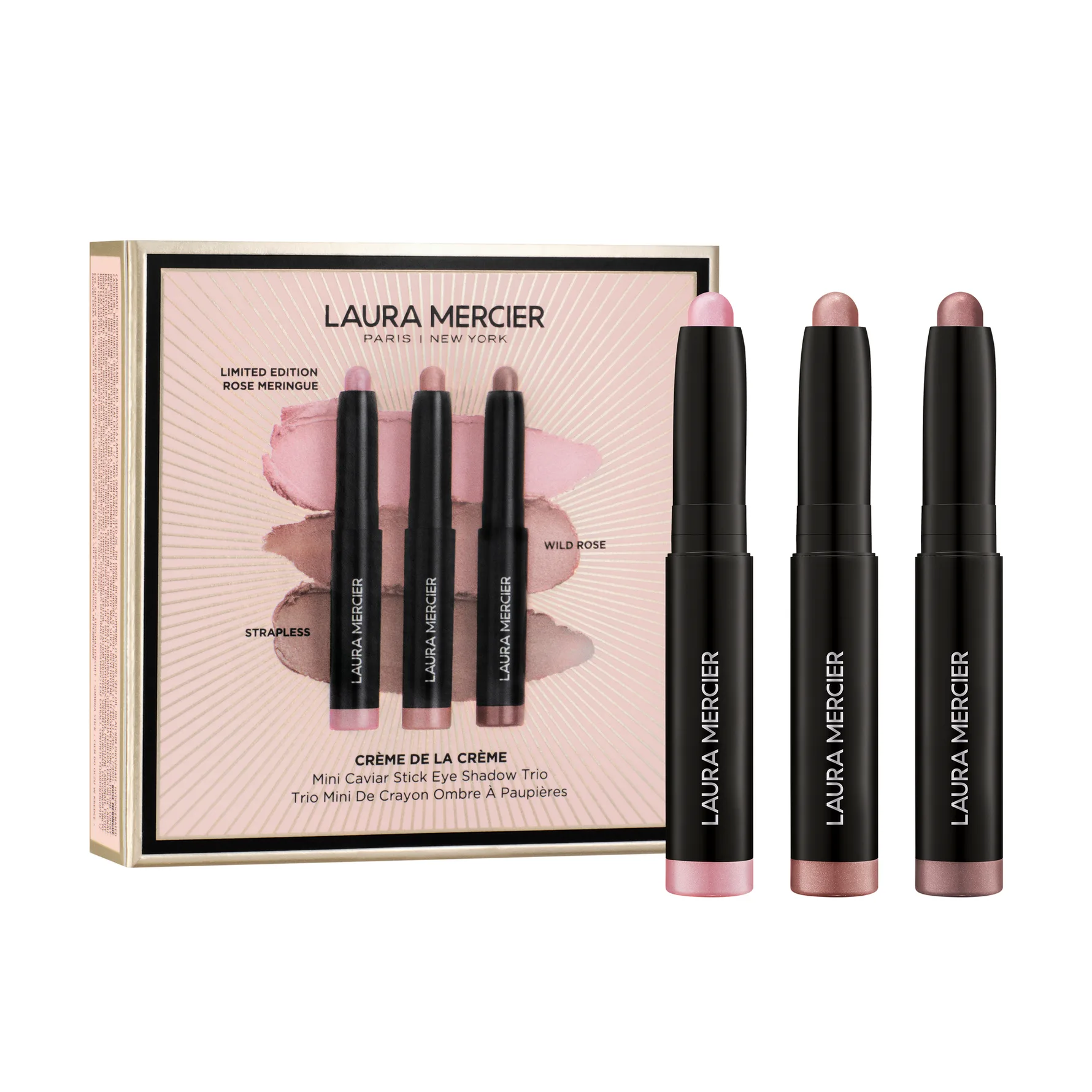 Crème de la Crème Mini Caviar Stick Eyeshadow Trio Gift Box