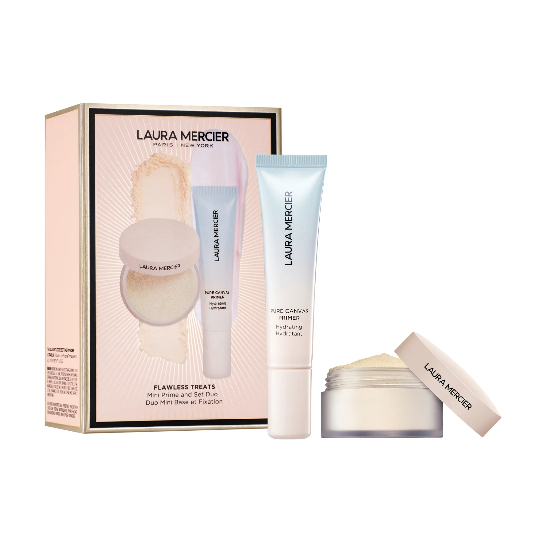 Laura Mercier Holiday Set Flawless Treats Mini Prime & Set Duo