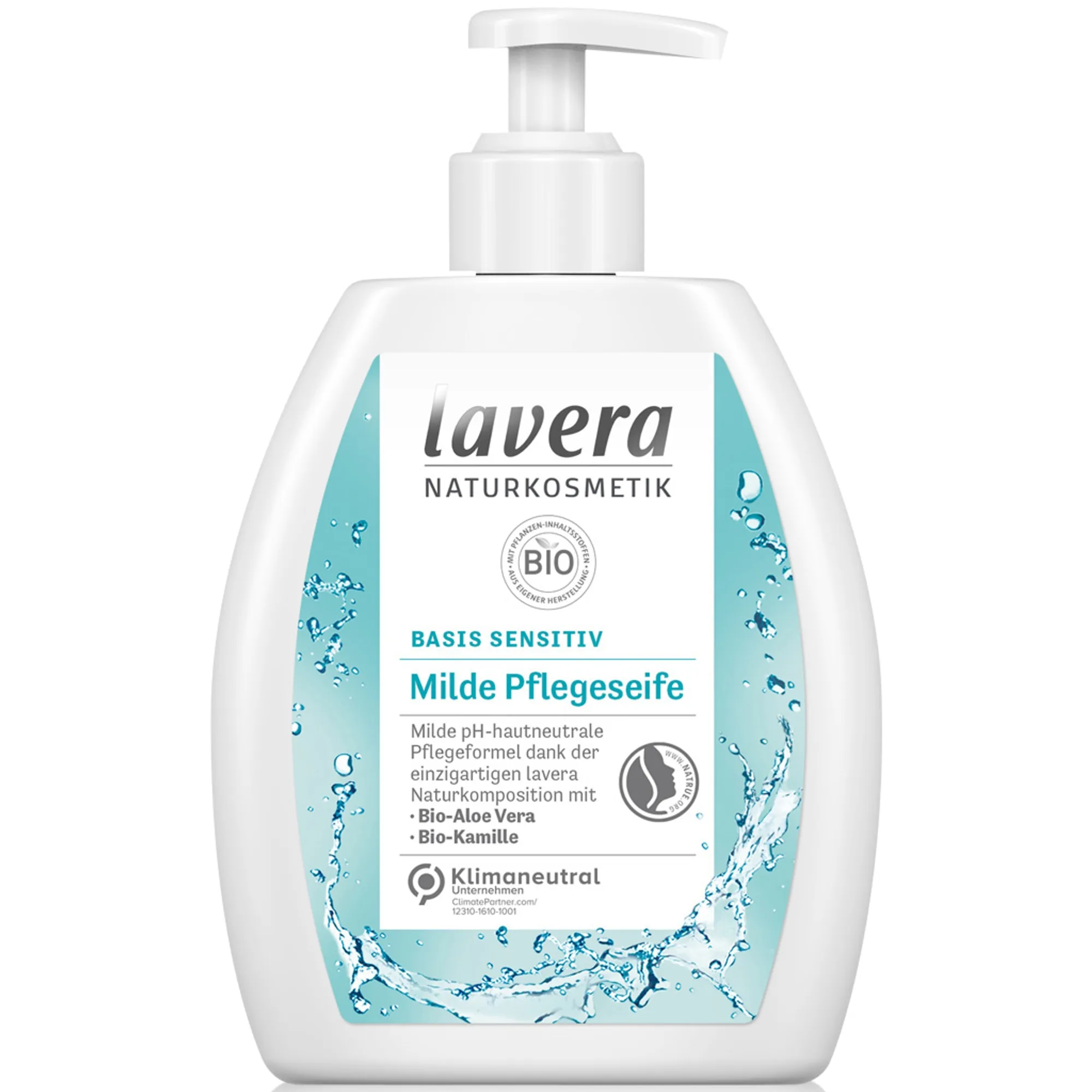 lavera Basis Sensitiv Bio-Aloe Vera & Bio-Kamille Flytande tvål