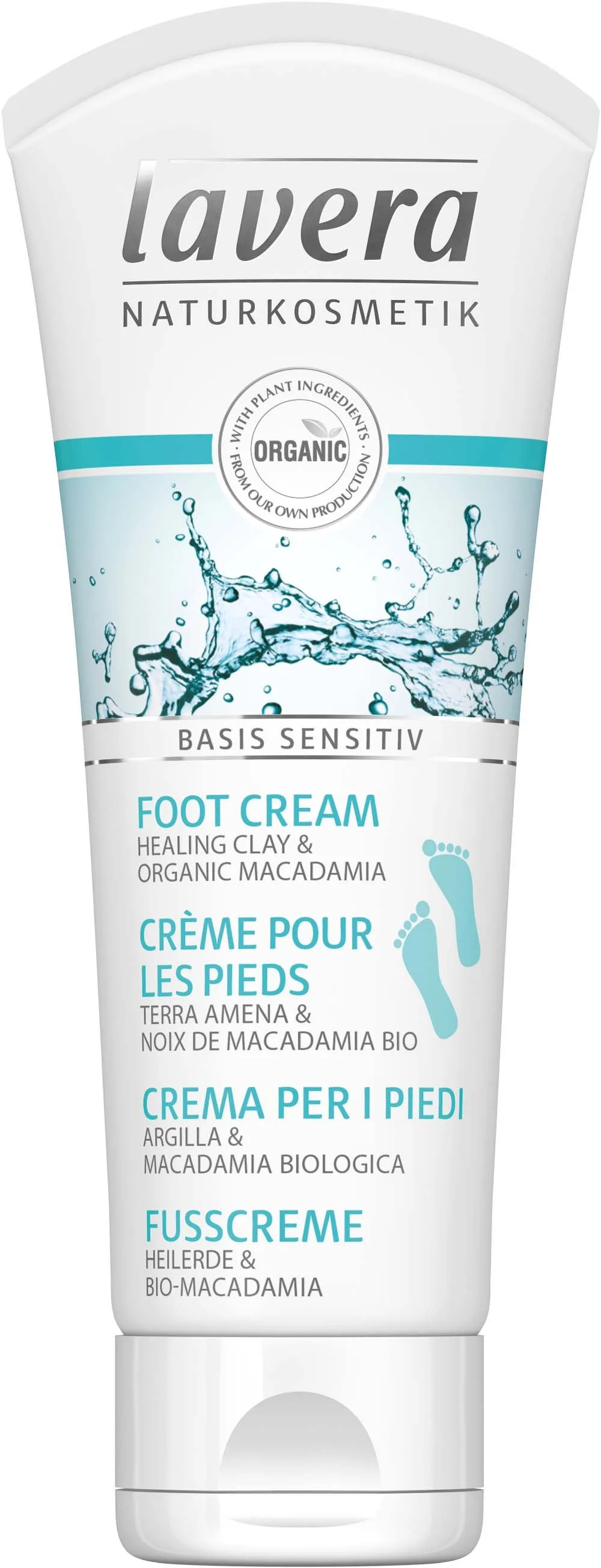 Lavera Basis Sensitiv Foot Cream 75 ml