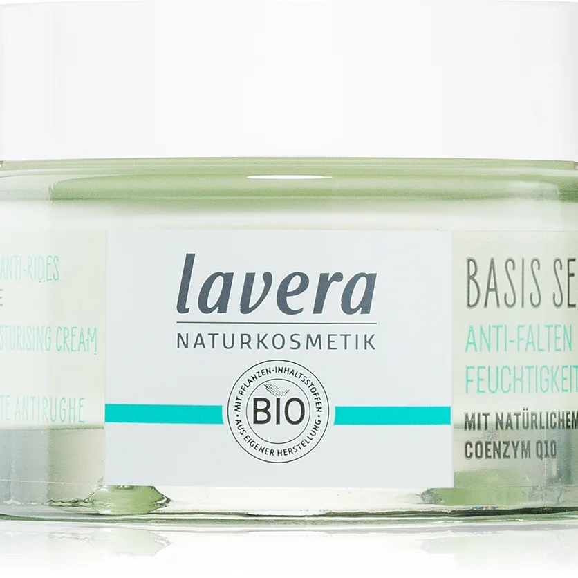 Lavera Basis Sensitiv Q10 Fuktgivande kräm med effekt mot rynkor 50 ml