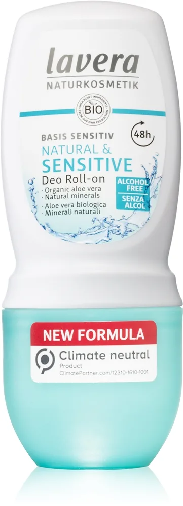 Lavera Basis Sensitiv Roll-On Deodorant til sensitiv hud 50 ml