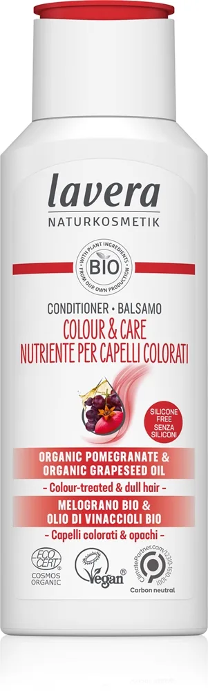 Lavera Colour & Care ravitseva hoitoaine värjätyille hiuksille 200 ml