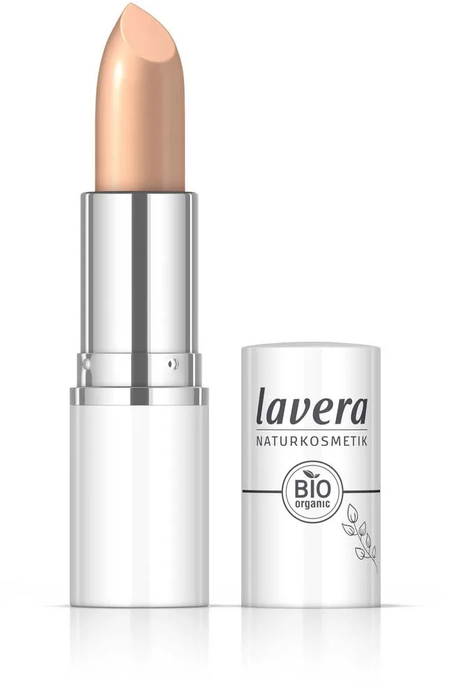 Lavera Cream Glow Lipstick Peachy Nude 06