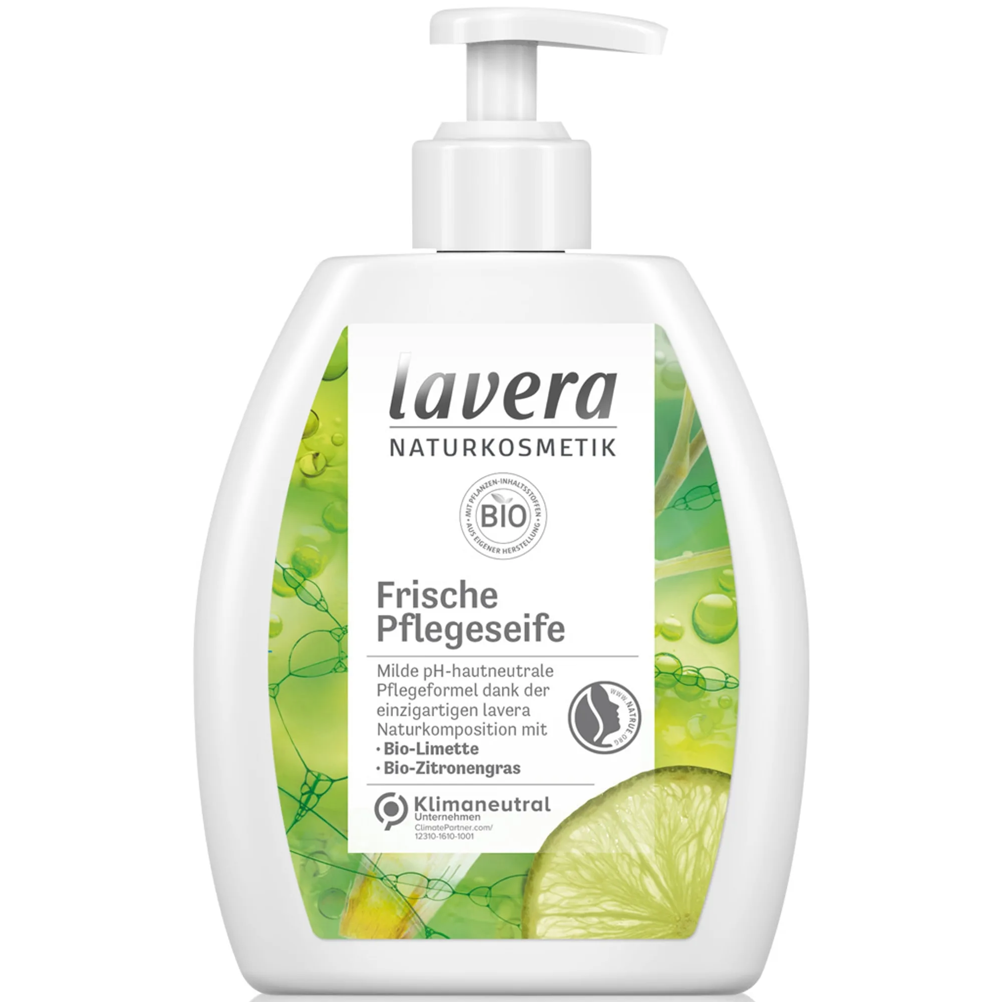 lavera fräsch ekologisk lime och ekologiskt citrongräs Flytande tvål