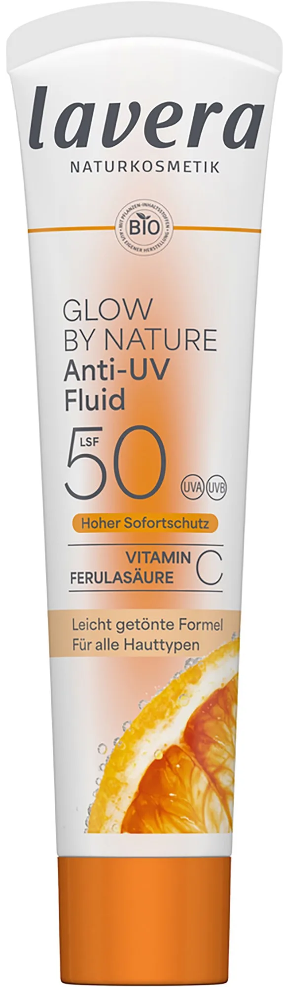 Lavera Glow By Nature Anti-UV Fluid SPF50 40 ml