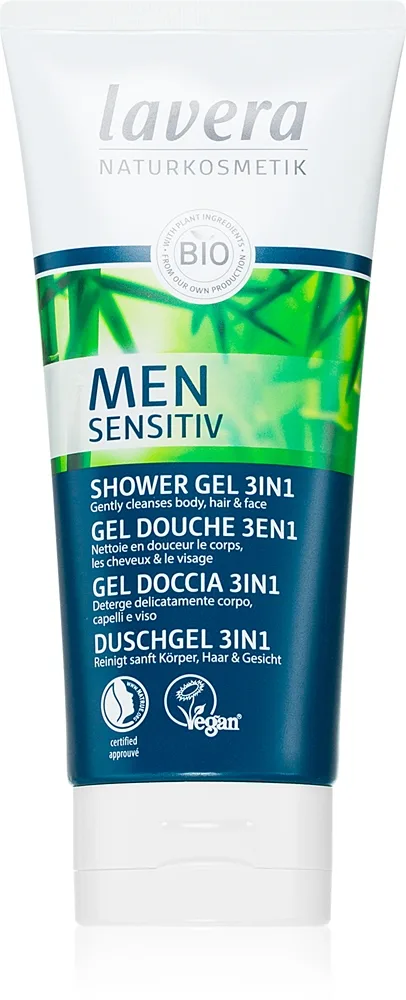 Lavera Men Sensitive Shower Gel 3 in 1 (200 ml)
