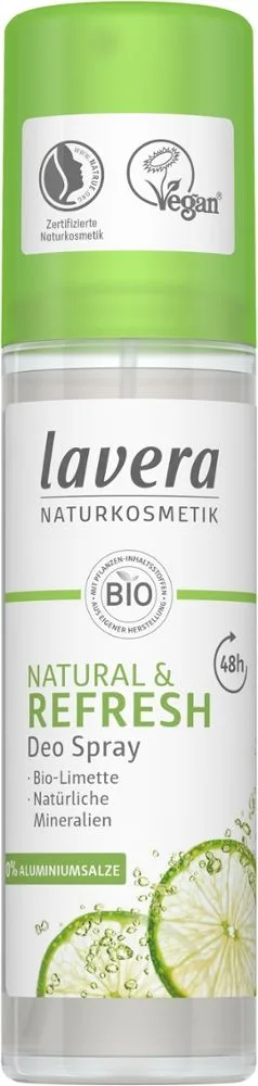 lavera NATURAL & REFRESH Deo Spray 75 ml Deospray
