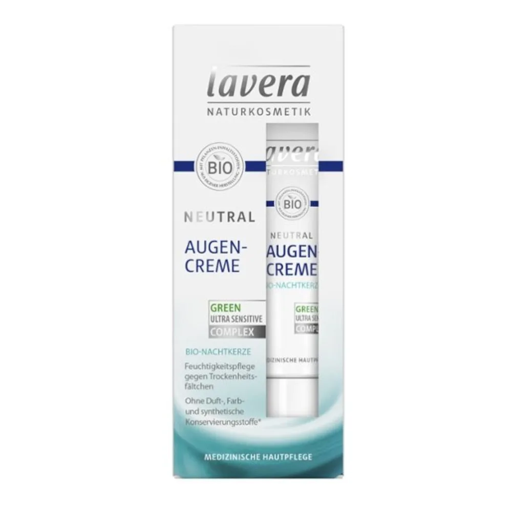 lavera NEUTRAL AUGENCREME  15 ml Augencreme