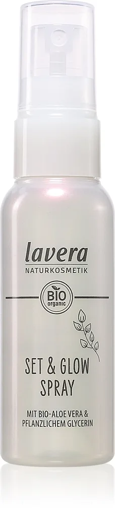 Lavera Set & Glow Spray kiinnityssuihke ihon kirkastamiseen 50 ml