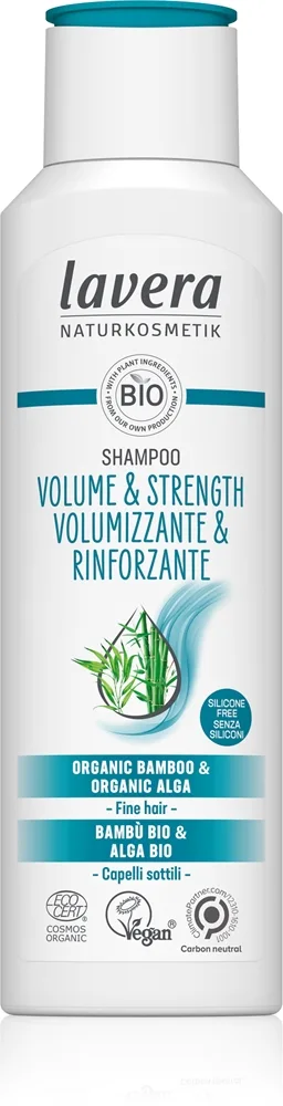 Lavera Volume & Strength shampoo