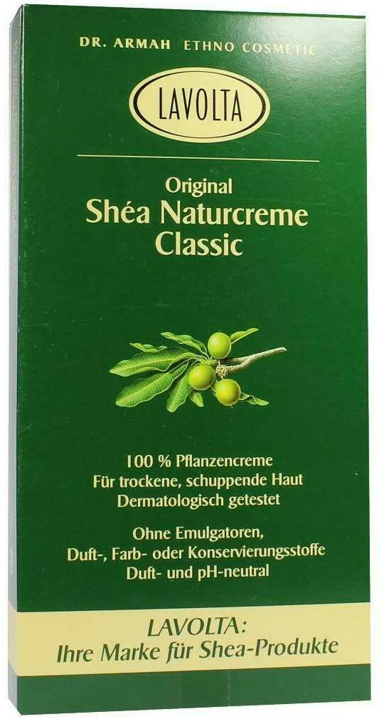 Lavolta Shea Naturcreme Classic 75 ml Creme - Bei trockener Haut