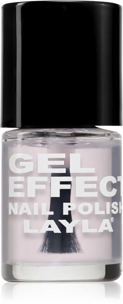 Layla Cosmetics Gel Effect Geleneglelak uden UV/LED forsegling Skygge n. 19 Top Coat 10 ml