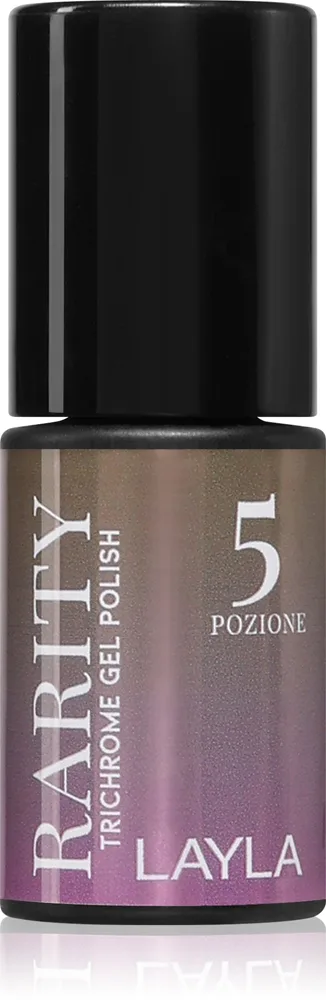 Layla Cosmetics Rarity Geleneglelak til UV/LED hærdning Skygge n.5 5 ml