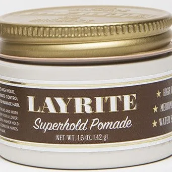 Layrite Superhold Pomade Travel Size 42 g