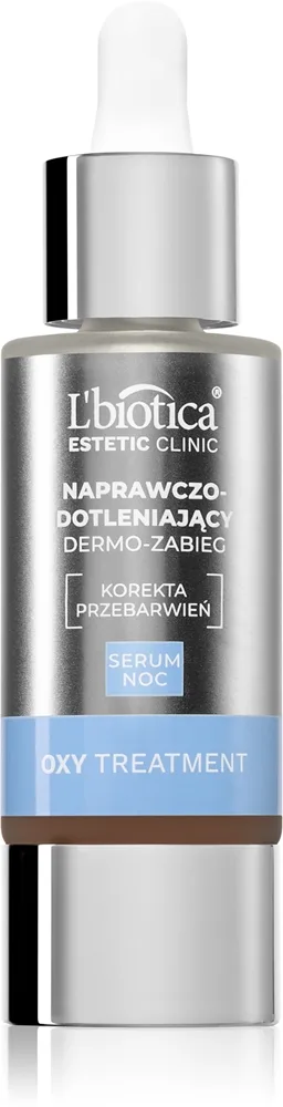 L’biotica Estetic Clinic Oxy Treatment Förnyande nattserum med antioxidativa egenskaper 30 ml