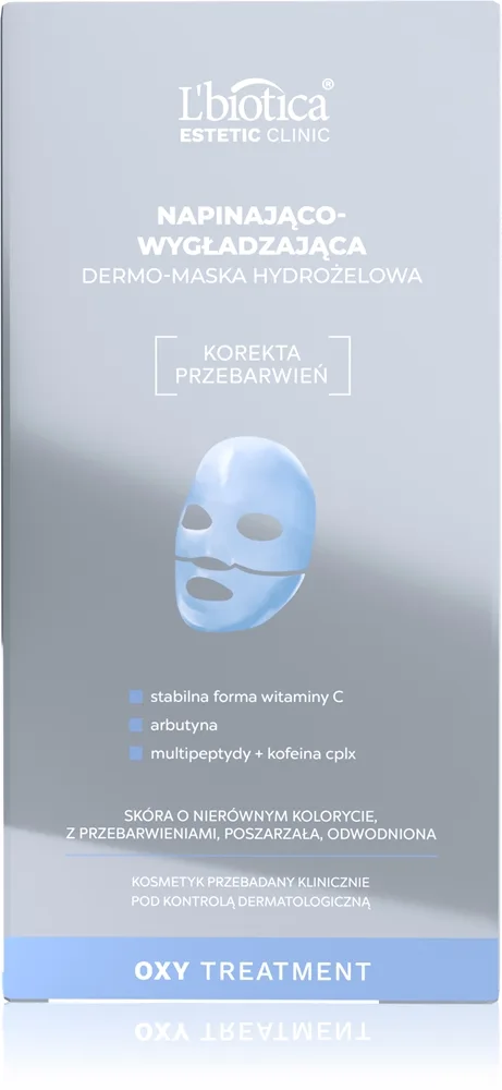 L’biotica Estetic Clinic Oxy Treatment intensiv hydrogelmask med åtstramande effekt 1 st.