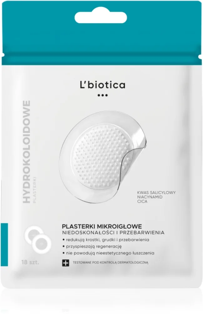 L’biotica Microneedle Patches Lappar för problematisk hud 18 st.