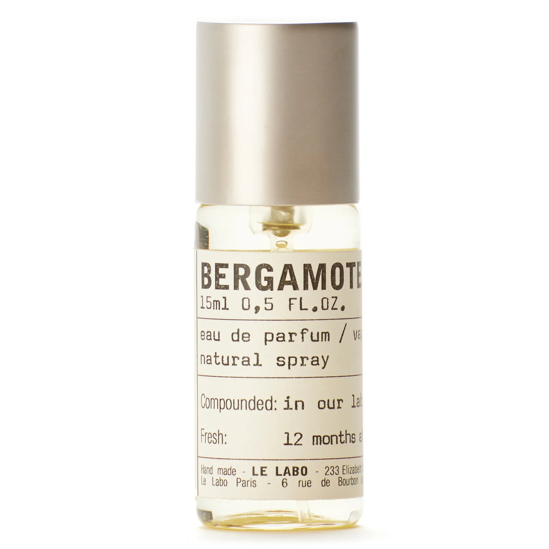 Bergamote 22 Eau de Parfum 15 ml