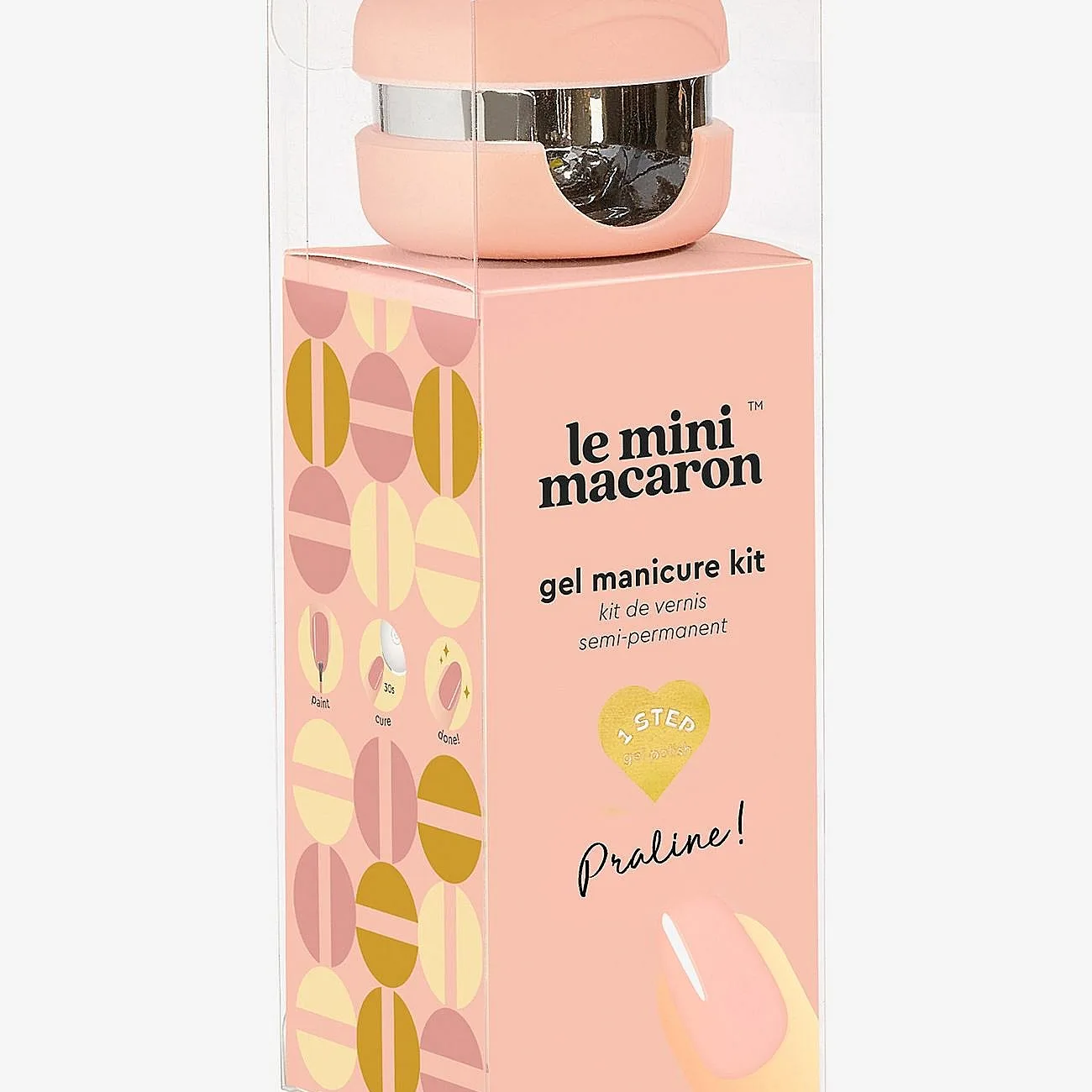 Le Mini Macaron Gel Manicure Kit Praline 10 ml