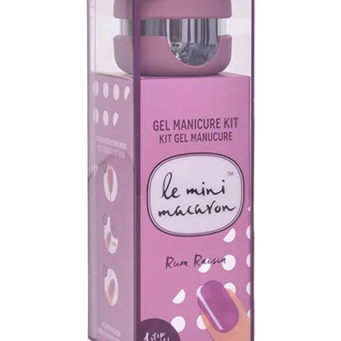 Le Mini Macaron Gel Manicure Kit Rum Raisin 10 ml