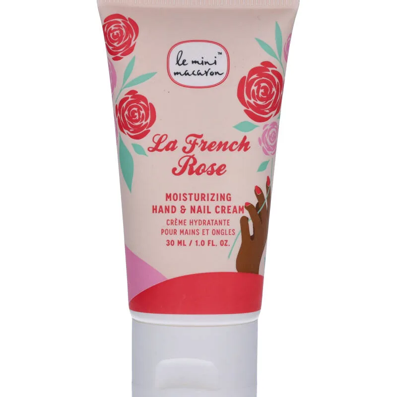 Le Mini Macaron Hand & Nail Cream French Rose 30 ml